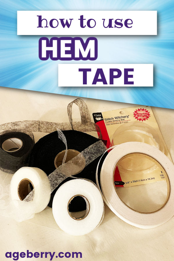 Polyester Iron-On Hem Tape for Clothing