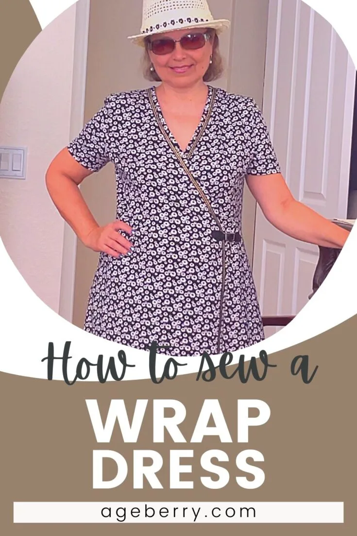 How to sew a wrap dress
