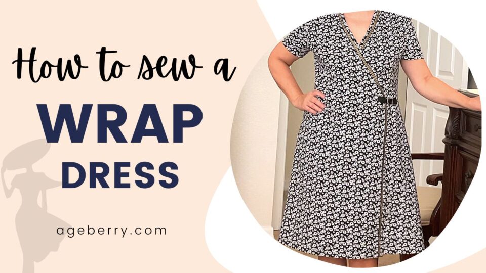 DIY Wrap Dress Stepbystep Sewing Tutorial