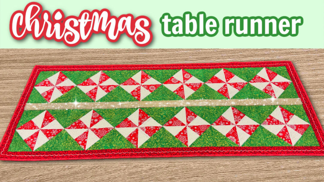 How To Make A Quilted Christmas Table Runner