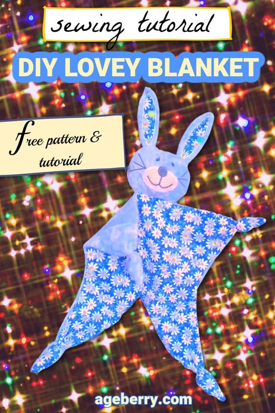 How to make a bunny lovey as a Christmas present