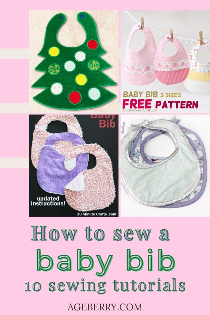 Learn how to sew a baby bib