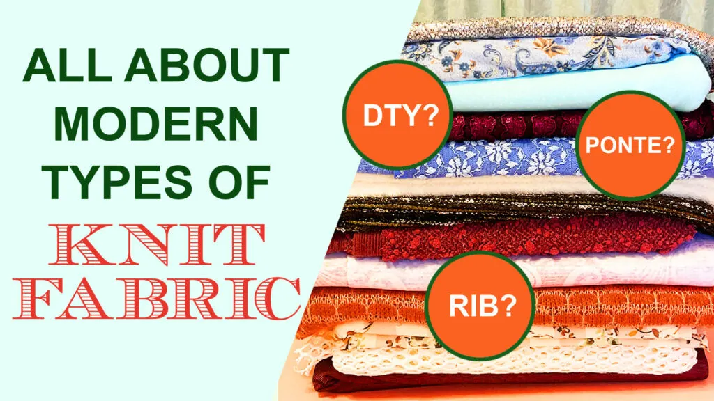 All About Sewing Knit Fabric