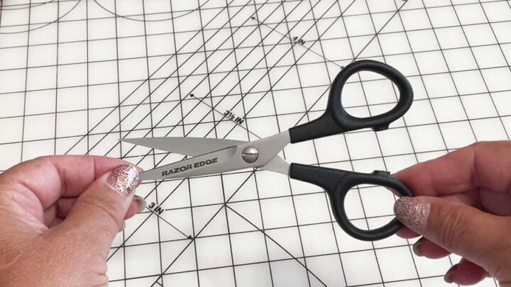 small sewing scissors