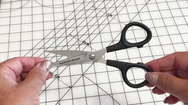 small sewing scissors