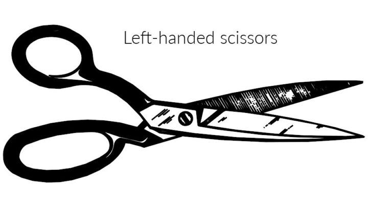 left-handed scissors