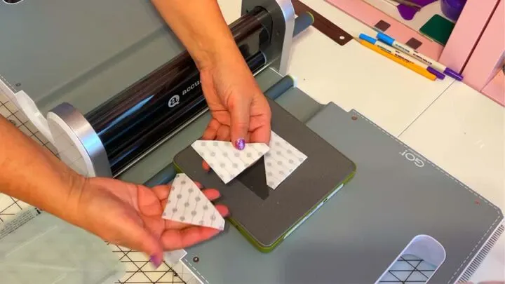 accuquilt go fabric cutter is great for cutting perfect shapes