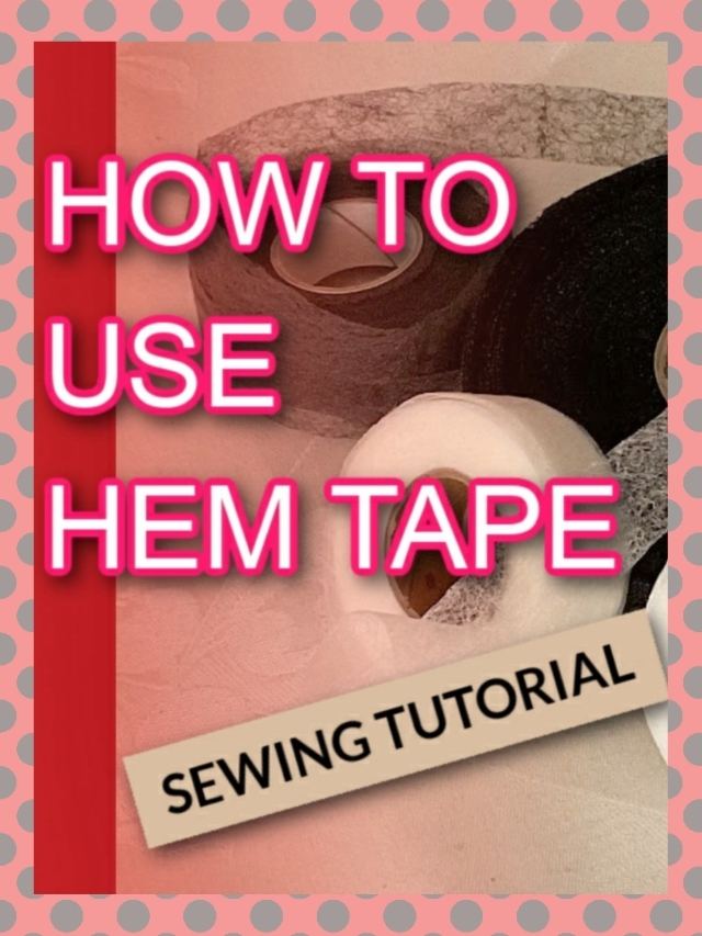 How to use hem tape