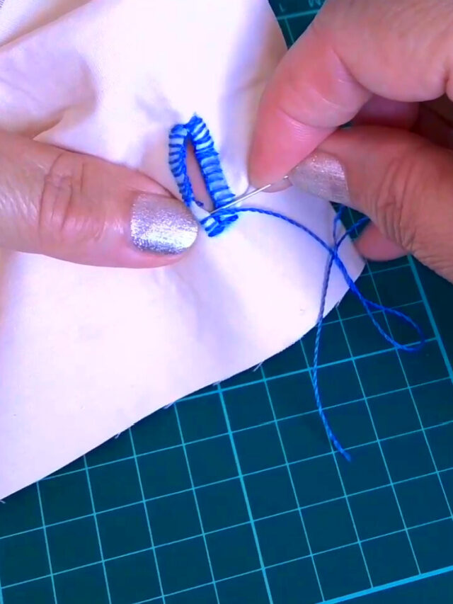 How To Sew A Buttonhole By Hand