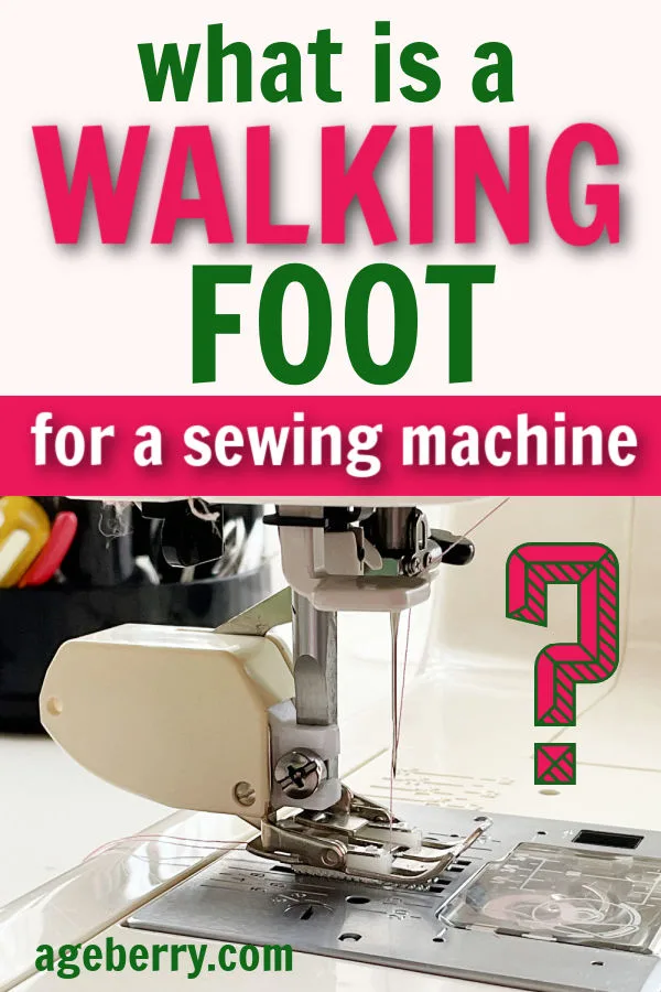walking foot attachment for a sewing machine sewing tutorial