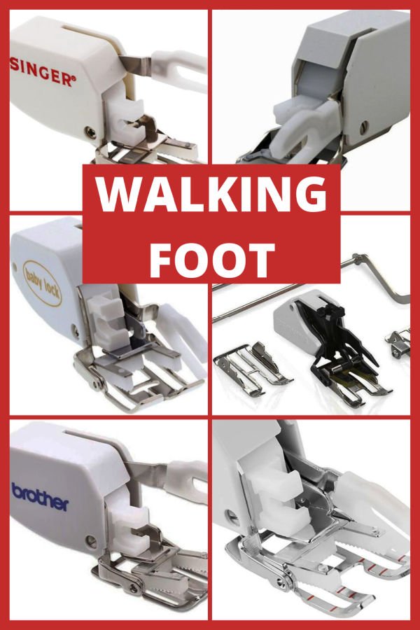 types of walking foot attachments to buy