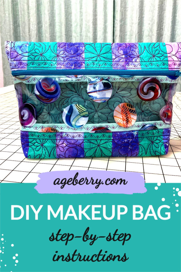 DIY makeup bag tutorial