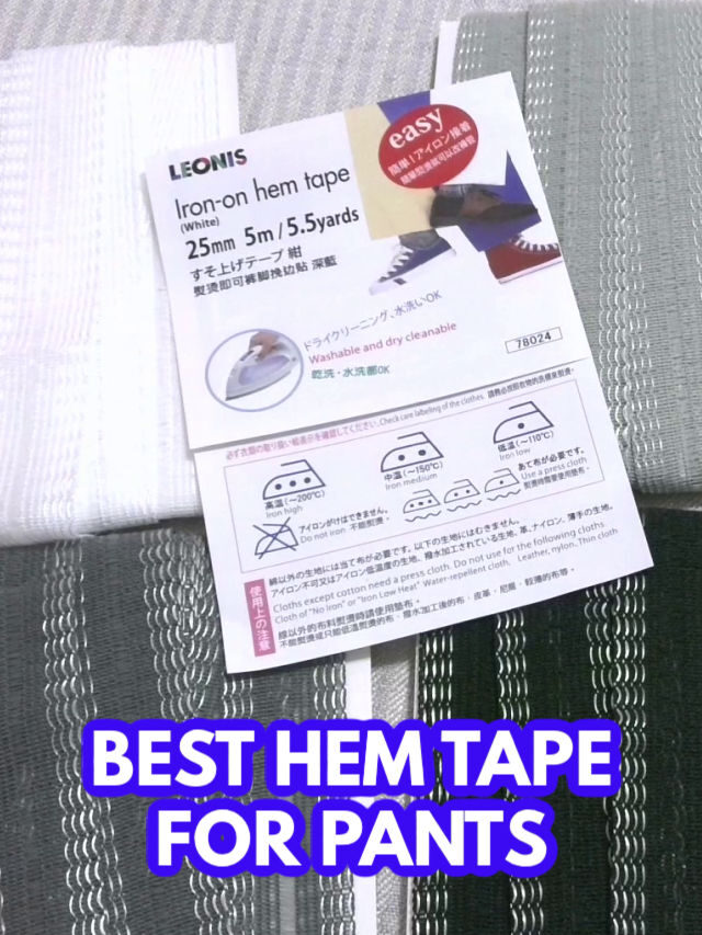 Best Hem Tape For Pants