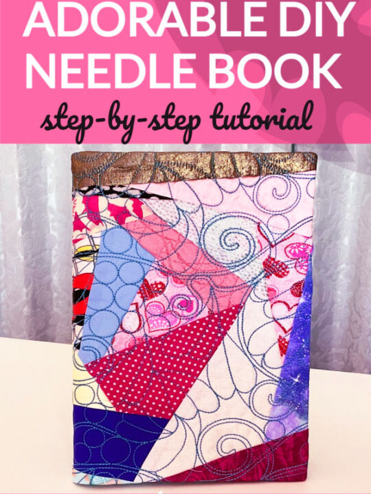 learn how to make a needle book