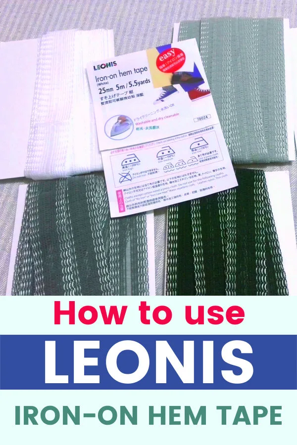 How to Use Leonis Iron-on No Sew Hem Tape