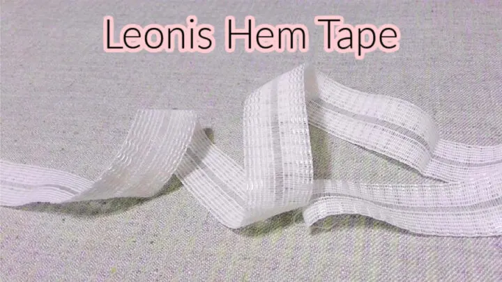 Leonis hem tape is fusible