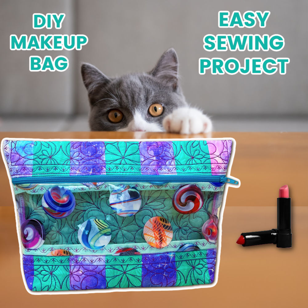 Makeup bag DIY