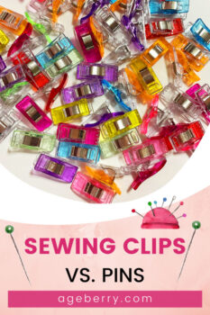 sewing clips vs pins which to choose
