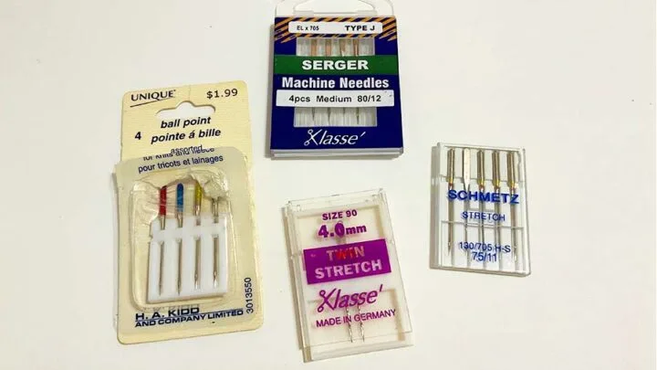 special needles for sewing knit fabric