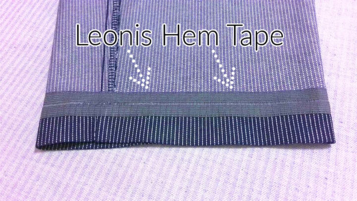 Leonis hemming tape makes a great hem for pants