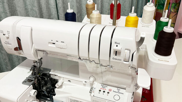 Baby Lock serger in my sewing room