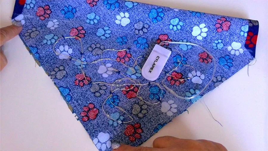 sewing dog bandana