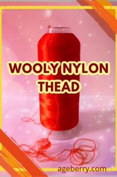 wooly nylon thread tutorial