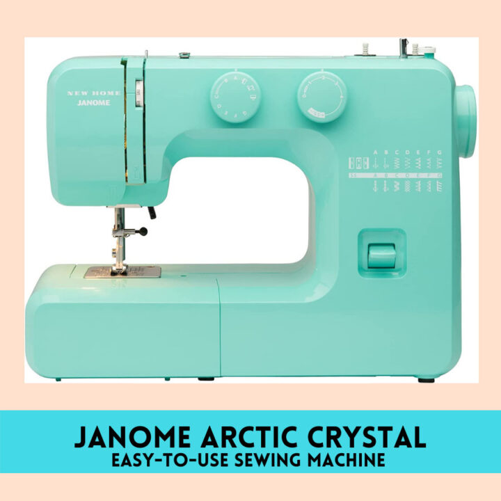 Janome Arctic Crystal Easy-to-Use Sewing Machine