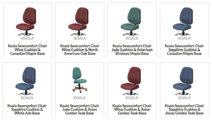 Koala sewing chairs