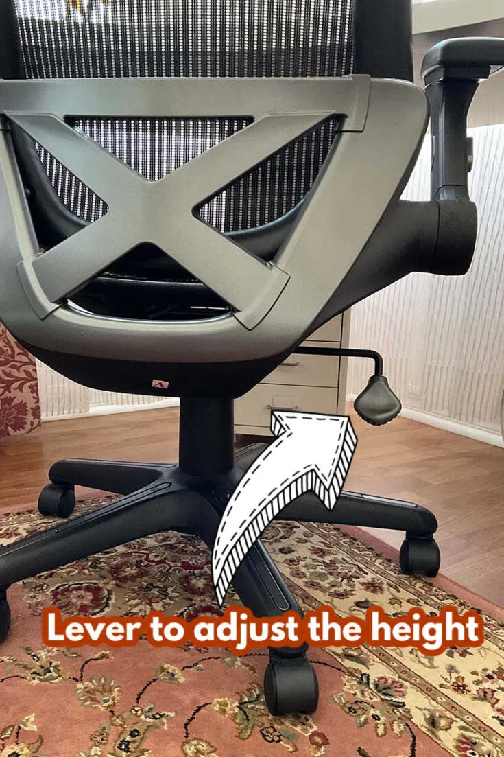 Adjustable sewing online chair