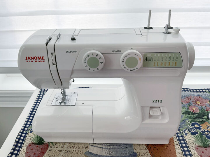 Janome mechanical sewing machine