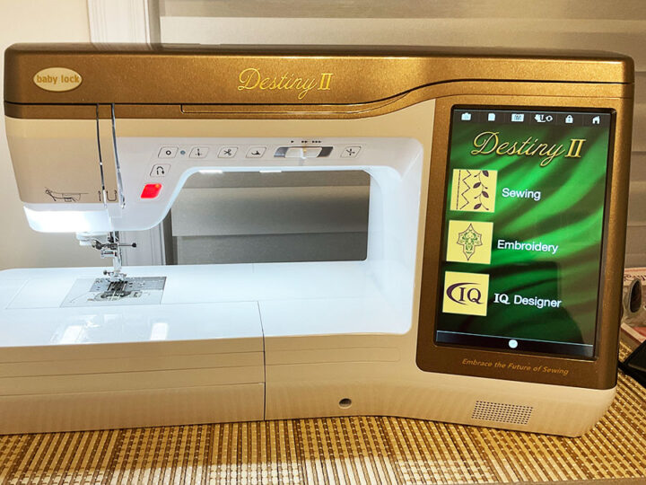Destiny 2 computerized sewing machine