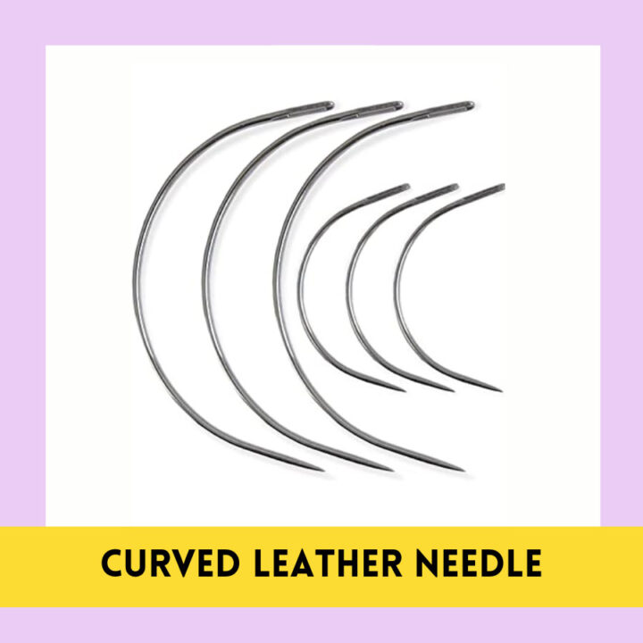 curved leather