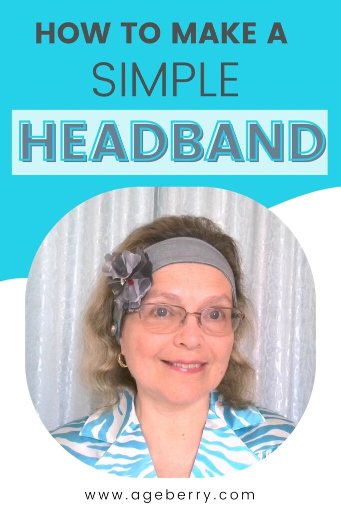 how to sew a simple headband