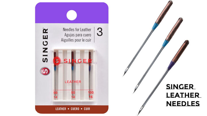 Singer leather needle