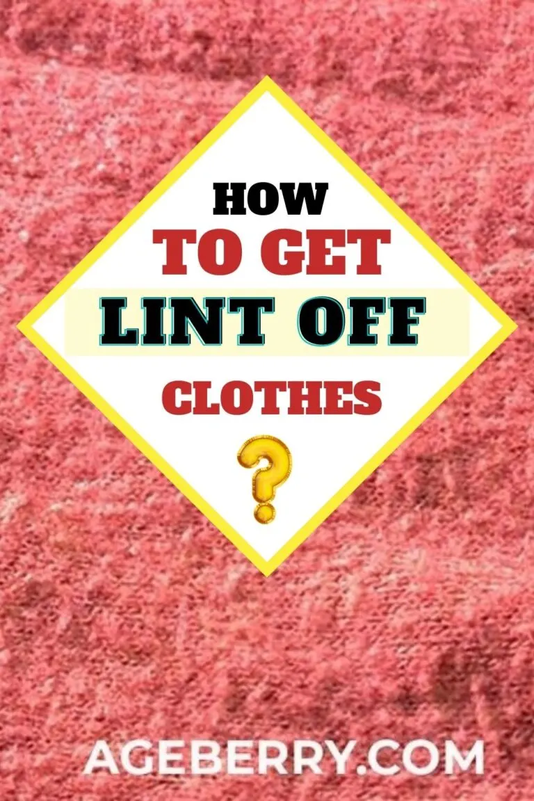 How to get lint off clothes
