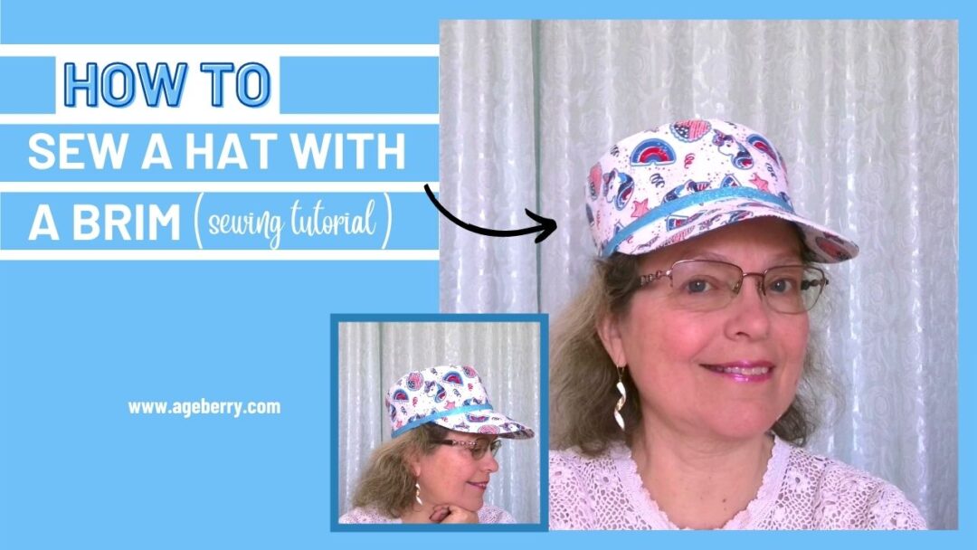 How to sew a hat for beginners YouTube sewing tutorial