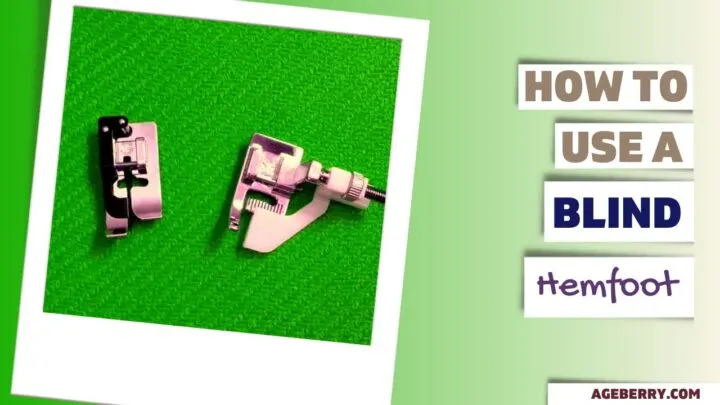 How to use a blind hemfoot