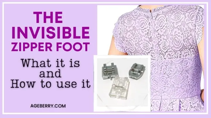 Invisible Zipper Foot 601ZN