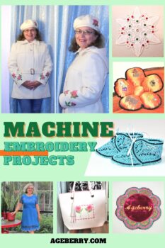 Machine embroidery projects