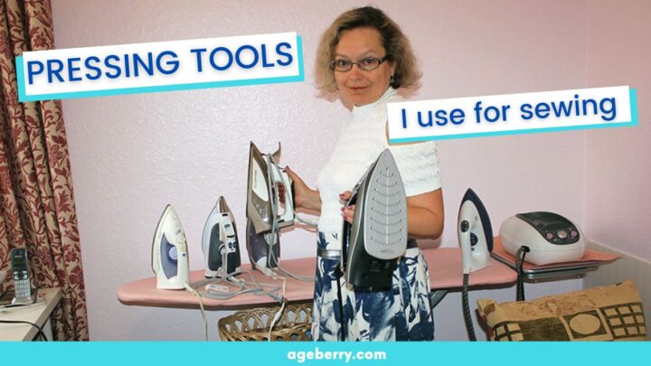 Pressing tools I use for sewing