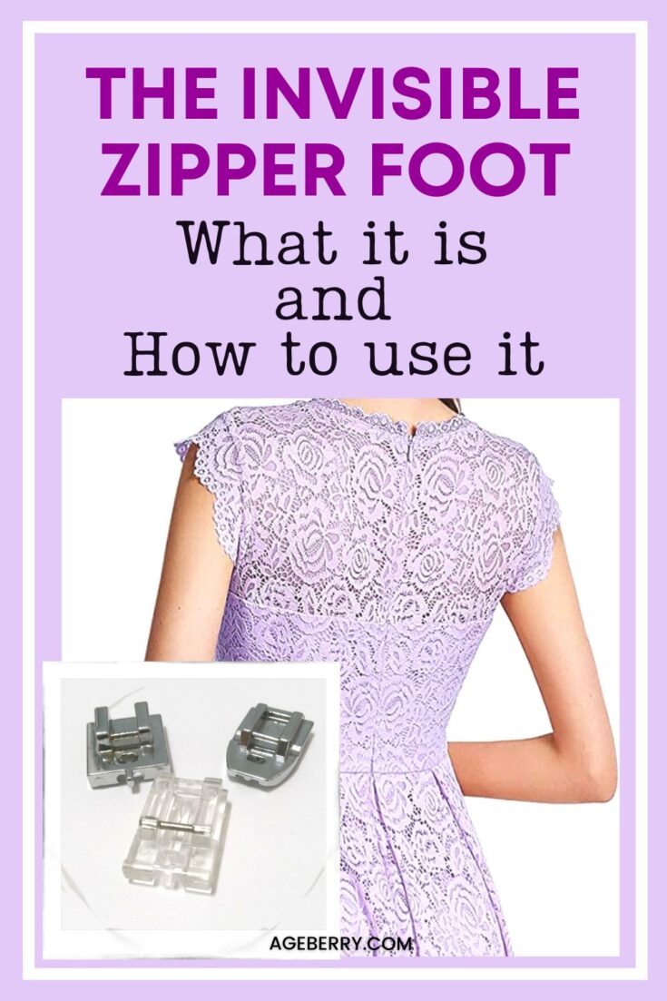 The Invisible Zipper Foot: What It Is And How To Use It