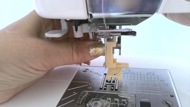 Invisible Zipper Foot for Brother Sewing Machine 