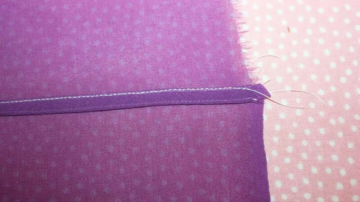 flat felled seam is good to prevent fabric fraying