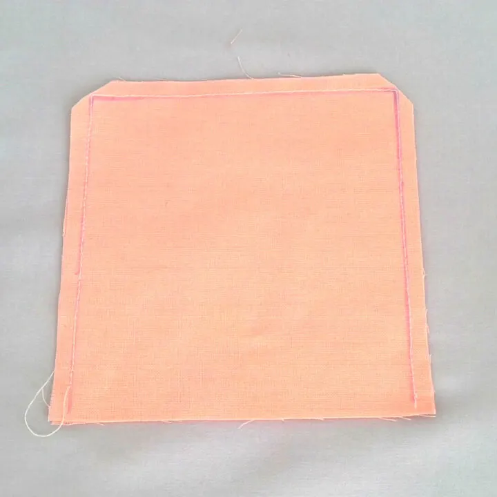 how to sew outward corners