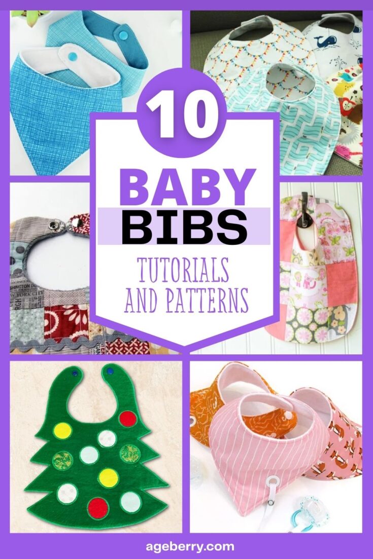 DIY Baby Bib Patterns & Styles