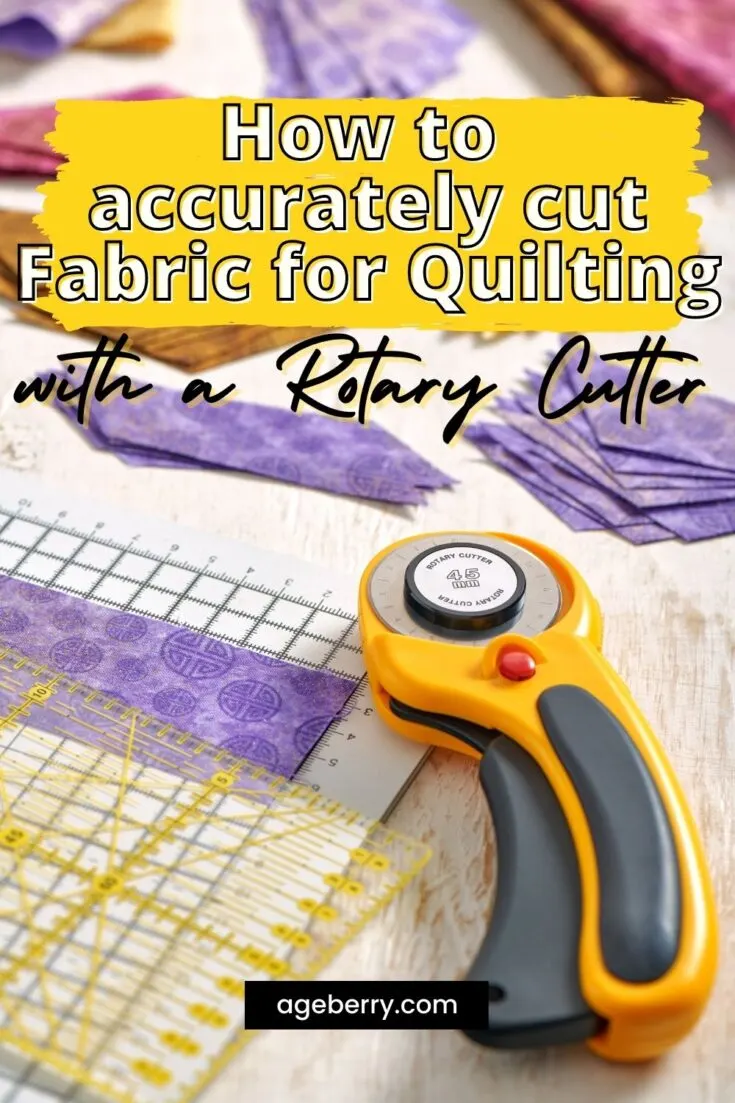 How To Accurately Cut Fabric For Quilting With A Rotary Cutter
