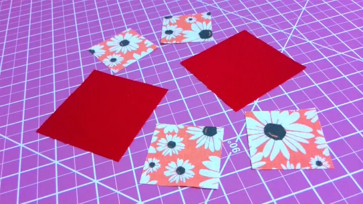 cutting quilt squares