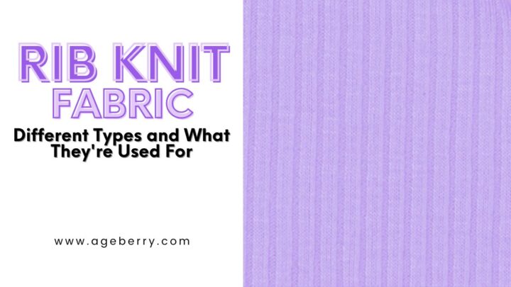 rib knit fabric types and uses