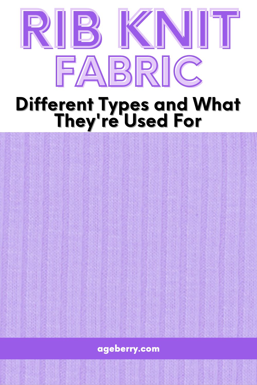 Unbeatable Characteristics Of Rib Knit Fabric - Fabriclore